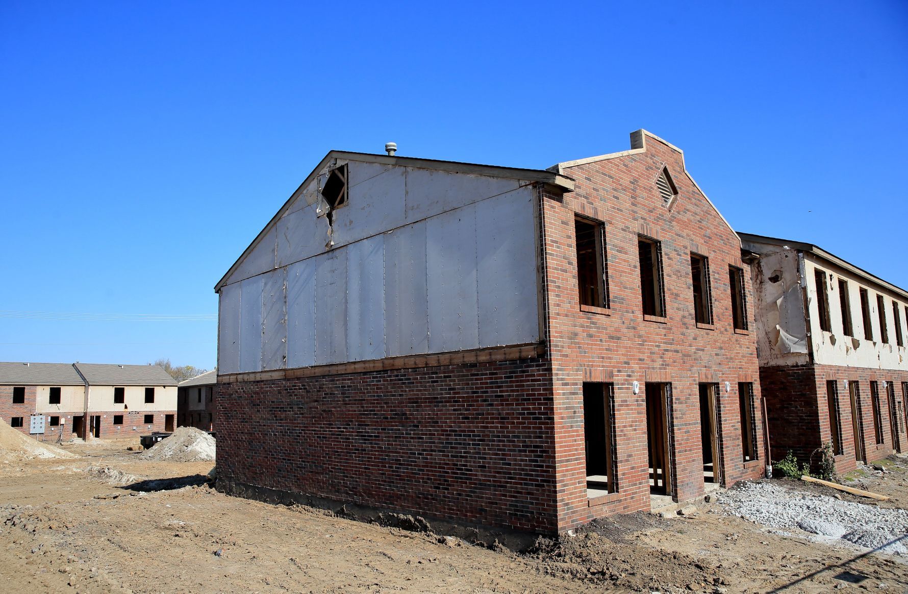 Demolition work at Preservation Square
